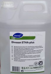 Divosan ETHA-Plus alkoholos felületfertőtlenítő (5 l)