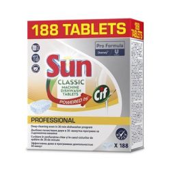 Sun Prof. Classic gépi mosogató tabletta (188 db)