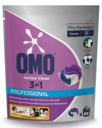 Omo Prof. Active Clean Caps, 3in1 mosókapszula (80 db/csomag) Omo Prof. Active Clean Caps, 3in1 mosókapszula (80 db/csomag)