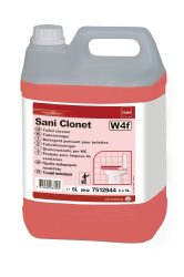TASKI Sani Clonet hangyasav alapú  WC- kagyló és piszoár tisztítószer, hígítás nélkül használható (5 liter)