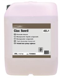 CLAX Sonril conc 40 A1 oxigén-bázisú fehérítőszer koncentrátum magas hőmérsékletű mosáshoz (20 liter)