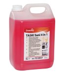   TASKI Sani 4 in 1 koncentrált tisztító-, fertőtlenítőszer, vízkőoldó és illatosító hatással (5 liter)