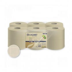 Lucart ECO Natural Mini Jumbo toalettpapír 19/2, 160m (12 tek/krt)