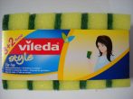 Mosogatószivacs, Vileda dörzsi felületű, 5 db/csomag