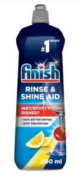 Finish Rinse & Shine Aid Lemon, gépi öblítőszer (800 ml)