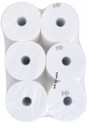 Kéztörlőpapír 2 rét., 19 cm Matic, 100% fehér (130m) 6 tekercs/krt Kéztörlőpapír 2 rét., 19 cm Matic, 100% fehér (130m) 6 tekercs/krt
