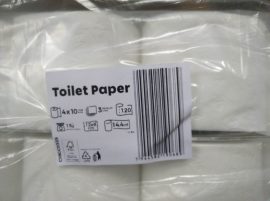 WC papír házt., fehér, 3 rétegű (10 tekercs/csomag)