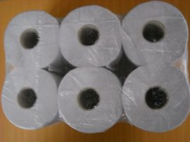 Toalettpapír mini, 2 rétegű, átmérő: 19 cm (12 tekercs/krt)