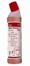 TASKI Sani Clonet hangyasav alapú  WC- kagyló és piszoár tisztítószer, hígítás nélkül használható (750 ml)